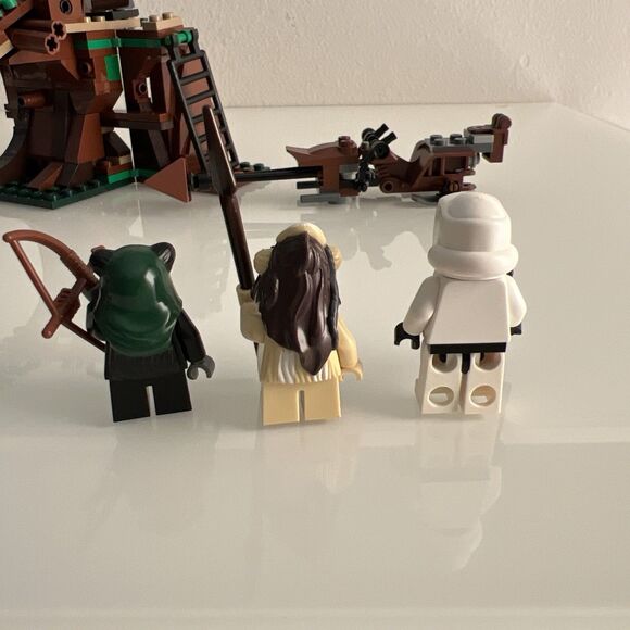 Lego Star Wars Ewok Attack 7956 Complete Retired With All Figures Manual Weapons - Picture 3 of 8